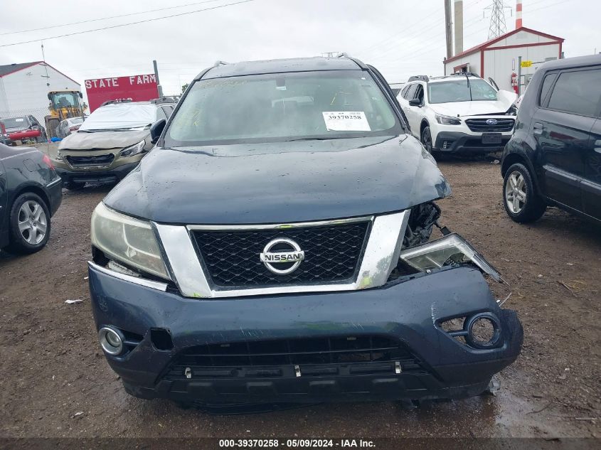 2014 Nissan Pathfinder Sv VIN: 5N1AR2MN6EC686154 Lot: 39370258