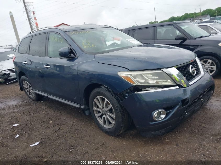 2014 Nissan Pathfinder Sv VIN: 5N1AR2MN6EC686154 Lot: 39370258