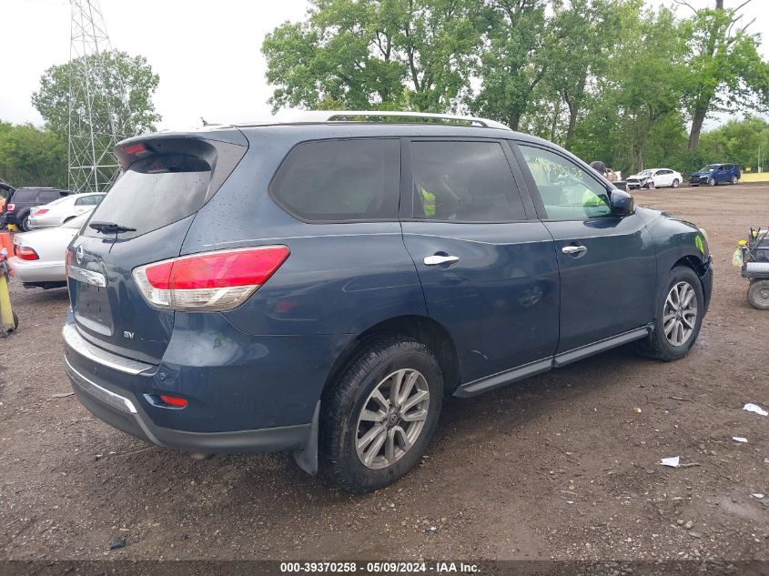 2014 Nissan Pathfinder Sv VIN: 5N1AR2MN6EC686154 Lot: 39370258