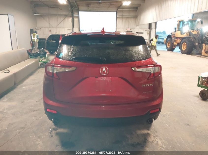 2020 Acura Rdx Standard VIN: 5J8TC2H30LL031509 Lot: 39370261