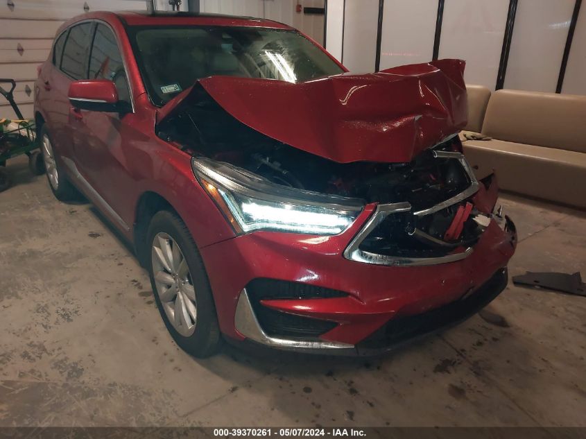 2020 Acura Rdx Standard VIN: 5J8TC2H30LL031509 Lot: 39370261