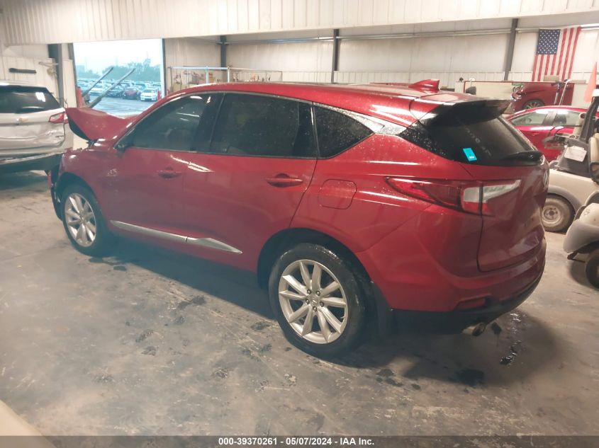 2020 Acura Rdx Standard VIN: 5J8TC2H30LL031509 Lot: 39370261