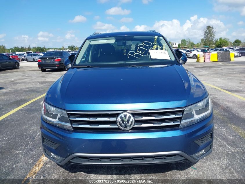 2018 Volkswagen Tiguan 2.0T Se/2.0T Sel VIN: 3VV3B7AX6JM080626 Lot: 39370268