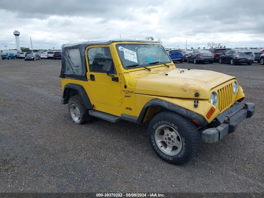 2001 Jeep Wrangler Sport VIN: 1J4FA49S11P354549 Lot: 39370282