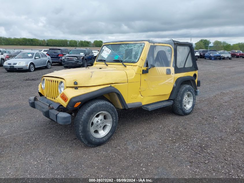 2001 Jeep Wrangler Sport VIN: 1J4FA49S11P354549 Lot: 39370282