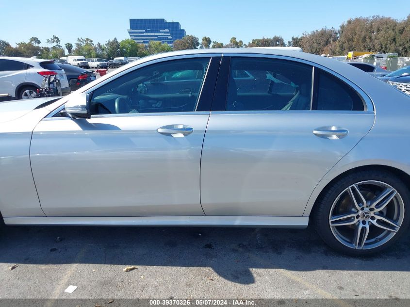 VIN WDDZF8DB0LA708060 2020 MERCEDES-BENZ E 350