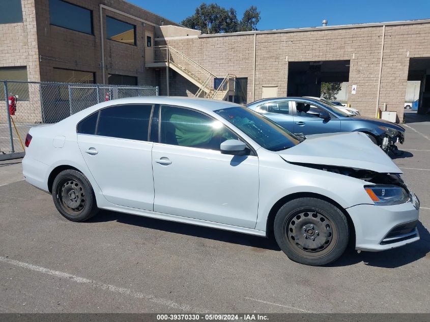 2017 Volkswagen Jetta 1.4T S VIN: 3VW2B7AJ8HM387230 Lot: 39370330