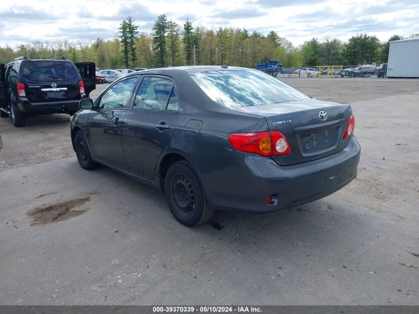 2009 Toyota Corolla Le VIN: 2T1BU40E19C171648 Lot: 39370339