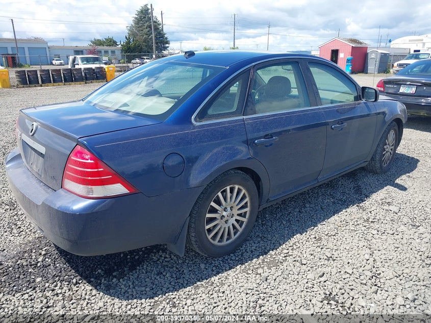 2007 Mercury Montego Premier VIN: 1MEHM42177G613799 Lot: 39370346