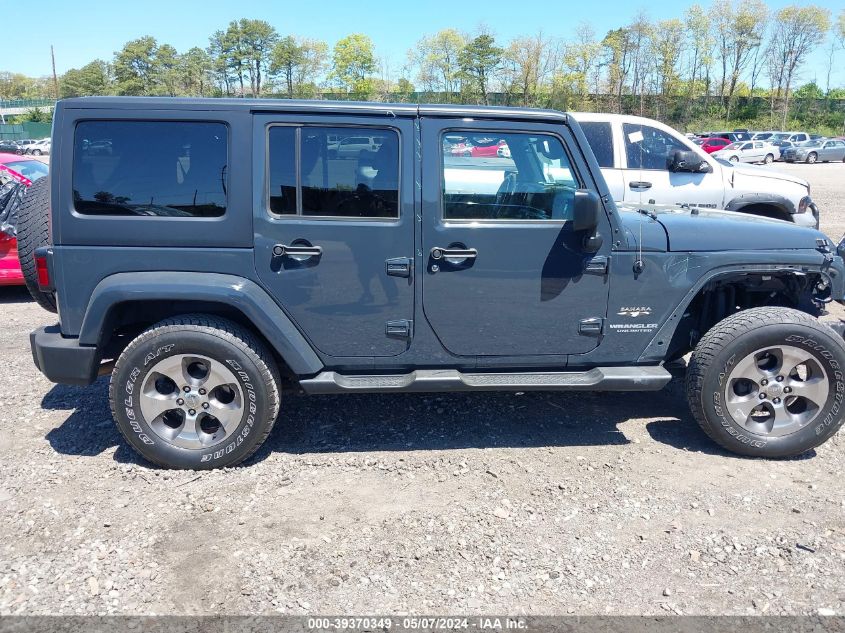 2017 Jeep Wrangler Unlimited Sahara 4X4 VIN: 1C4HJWEG9HL737765 Lot: 39370349