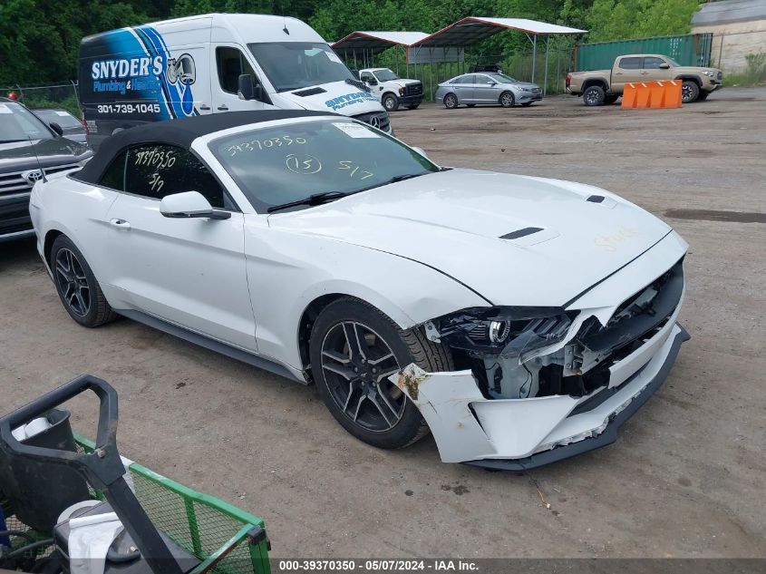 2019 FORD MUSTANG ECOBOOST PREMIUM - 1FATP8UHXK5158607