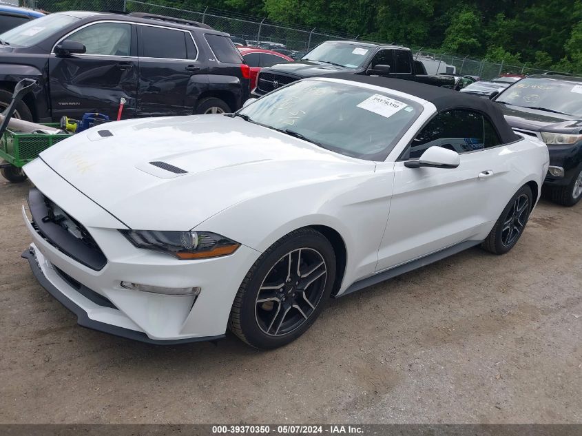 2019 Ford Mustang Ecoboost Premium VIN: 1FATP8UHXK5158607 Lot: 39370350