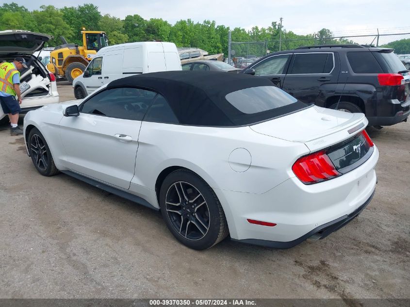 2019 Ford Mustang Ecoboost Premium VIN: 1FATP8UHXK5158607 Lot: 39370350