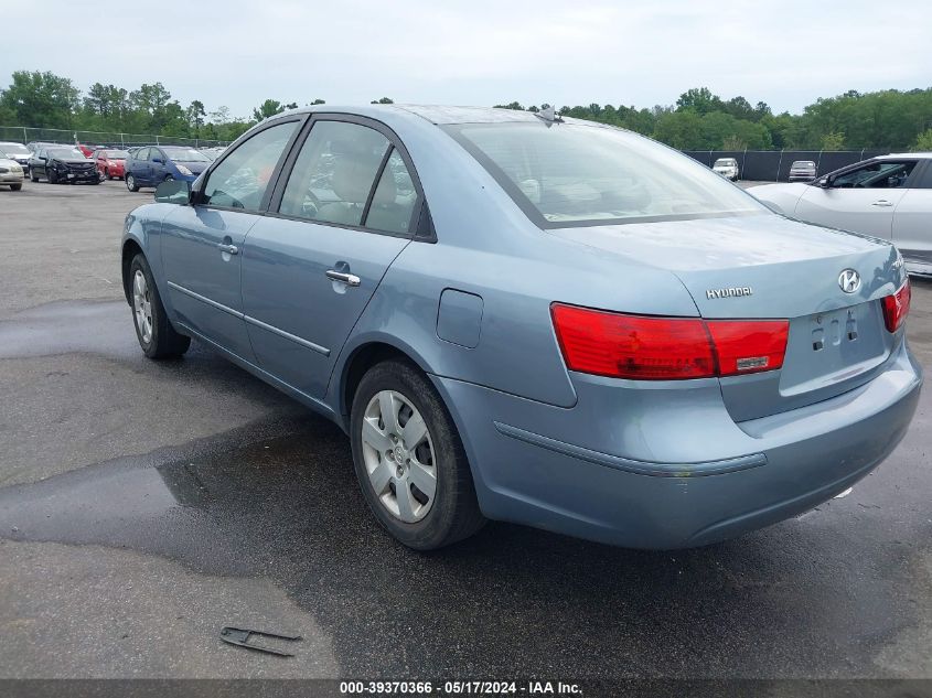 2010 Hyundai Sonata Gls VIN: 5NPET4ACXAH637673 Lot: 39370366