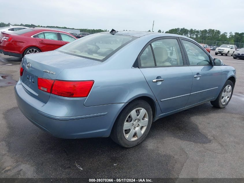 2010 Hyundai Sonata Gls VIN: 5NPET4ACXAH637673 Lot: 39370366