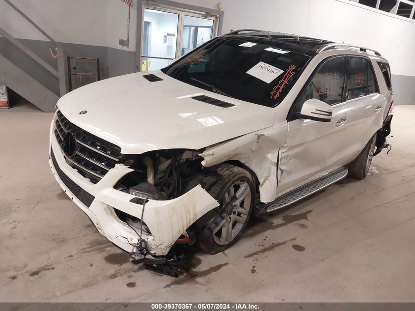 2013 MERCEDES-BENZ ML 350 4MATIC - 4JGDA5HB1DA133427