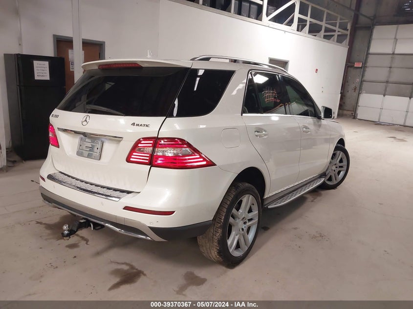 2013 MERCEDES-BENZ ML 350 4MATIC - 4JGDA5HB1DA133427