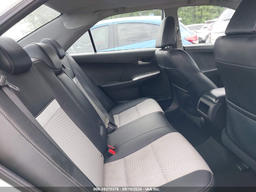 2014 Toyota Camry Se VIN: 4T1BF1FK0EU841401 Lot: 39370376