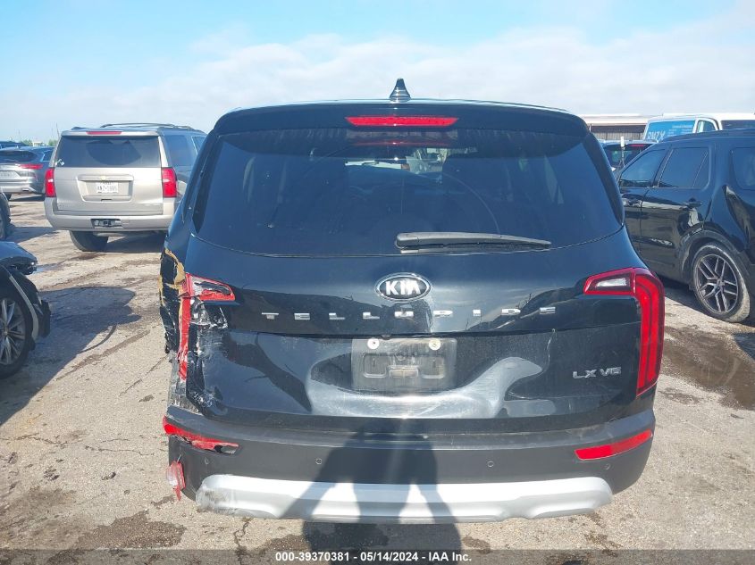 2020 Kia Telluride Lx VIN: 5XYP24HC5LG090789 Lot: 39370381