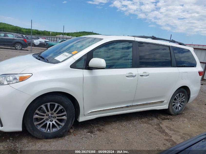 2018 Toyota Sienna Xle 8 Passenger VIN: 5TDYZ3DC1JS953006 Lot: 39370385