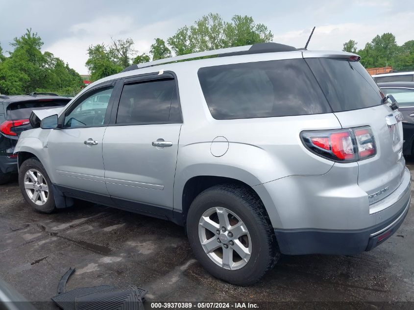 2016 GMC Acadia Sle-2 VIN: 1GKKVPKD2GJ261237 Lot: 39370389