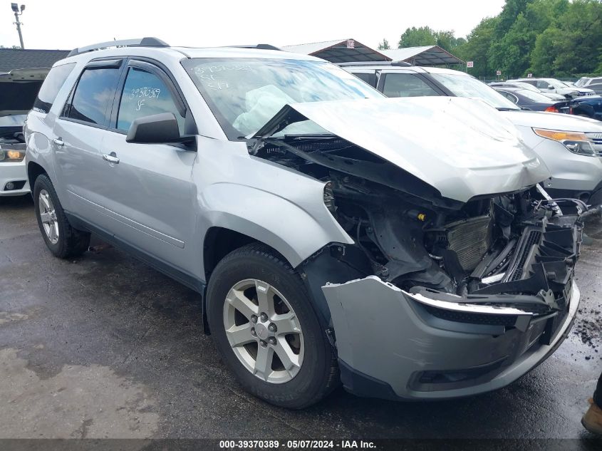 2016 GMC Acadia Sle-2 VIN: 1GKKVPKD2GJ261237 Lot: 39370389