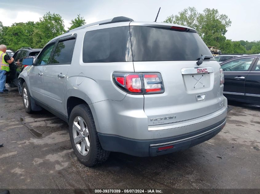 2016 GMC Acadia Sle-2 VIN: 1GKKVPKD2GJ261237 Lot: 39370389