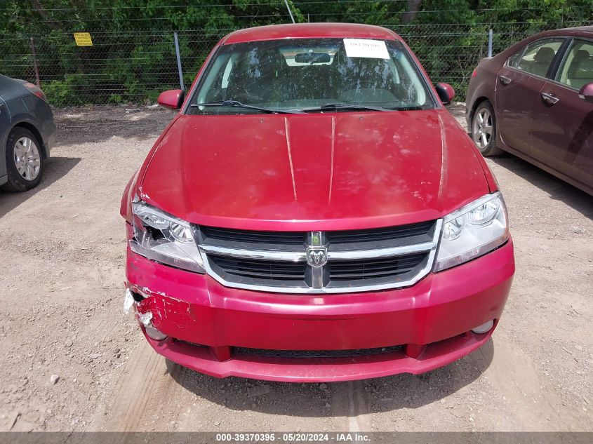 2010 Dodge Avenger R/T VIN: 1B3CC5FB0AN163456 Lot: 39370395