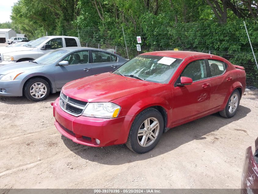 2010 Dodge Avenger R/T VIN: 1B3CC5FB0AN163456 Lot: 39370395