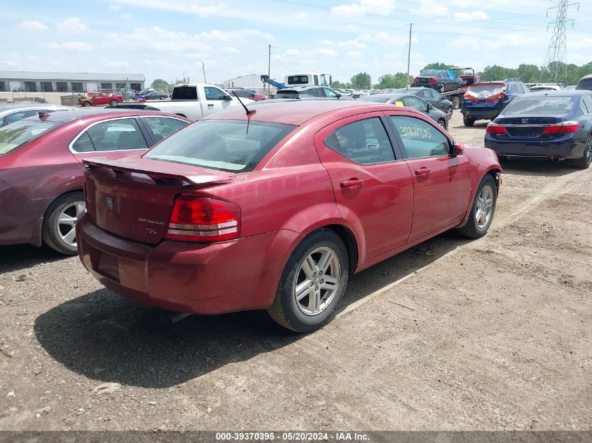 2010 Dodge Avenger R/T VIN: 1B3CC5FB0AN163456 Lot: 39370395