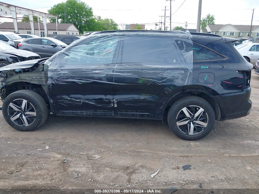 2021 Kia Sorento Ex VIN: 5XYRHDLF3MG029791 Lot: 39370396