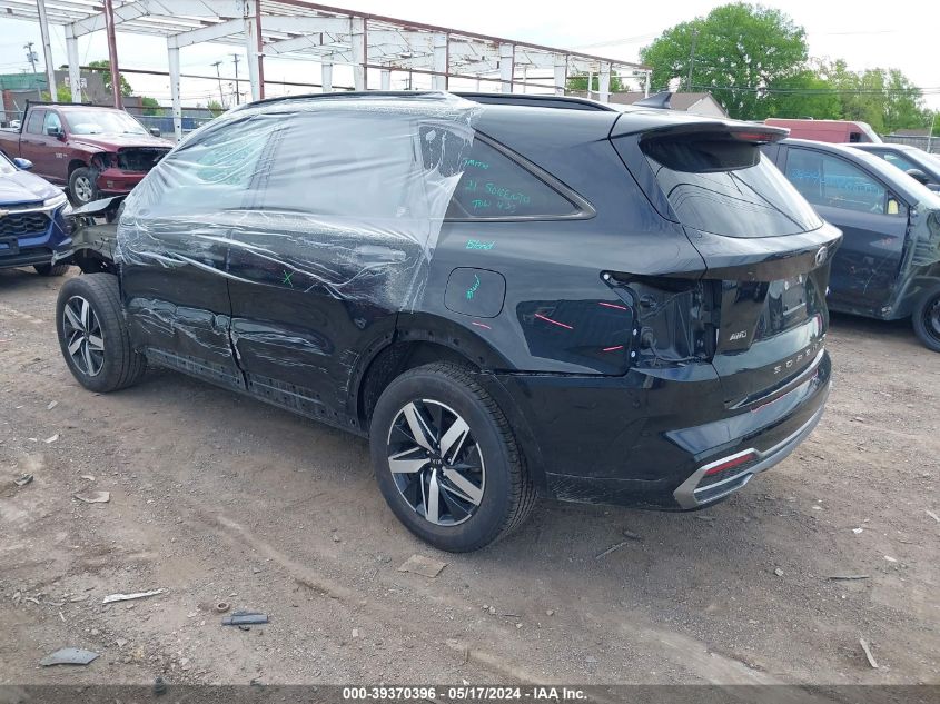 2021 Kia Sorento Ex VIN: 5XYRHDLF3MG029791 Lot: 39370396