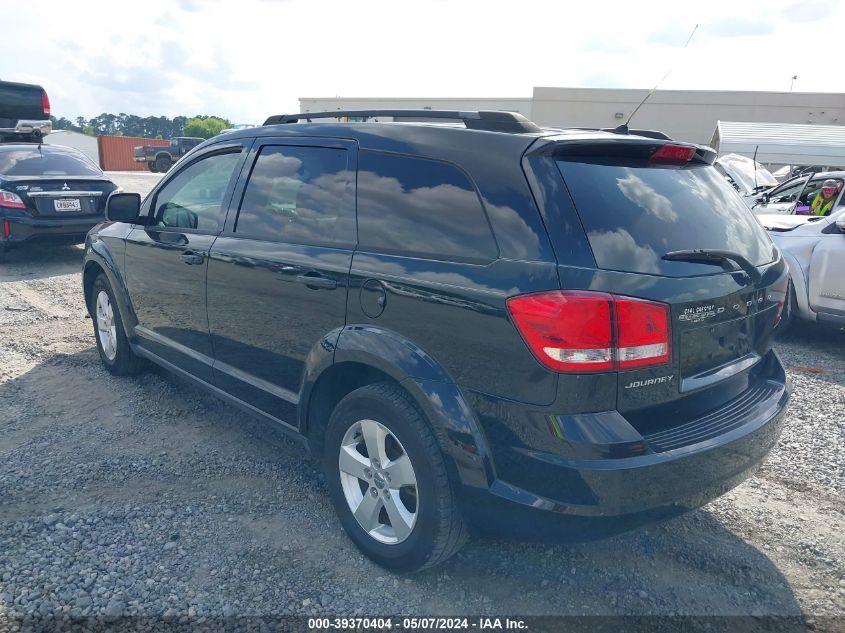 2013 Dodge Journey Se VIN: 3C4PDCAB8DT687354 Lot: 39370404