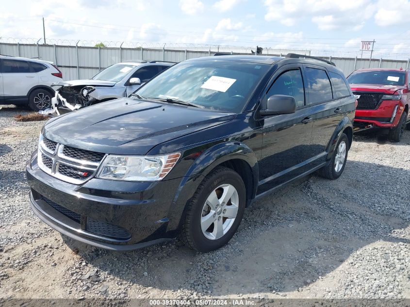 2013 Dodge Journey Se VIN: 3C4PDCAB8DT687354 Lot: 39370404