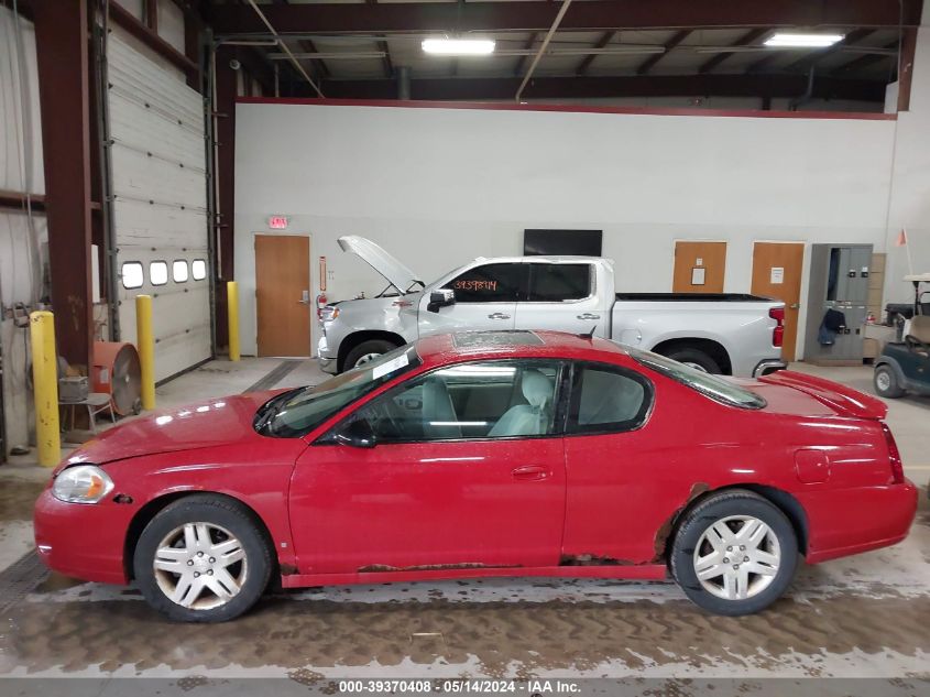 2007 Chevrolet Monte Carlo Lt VIN: 2G1WK15KX79401052 Lot: 39370408