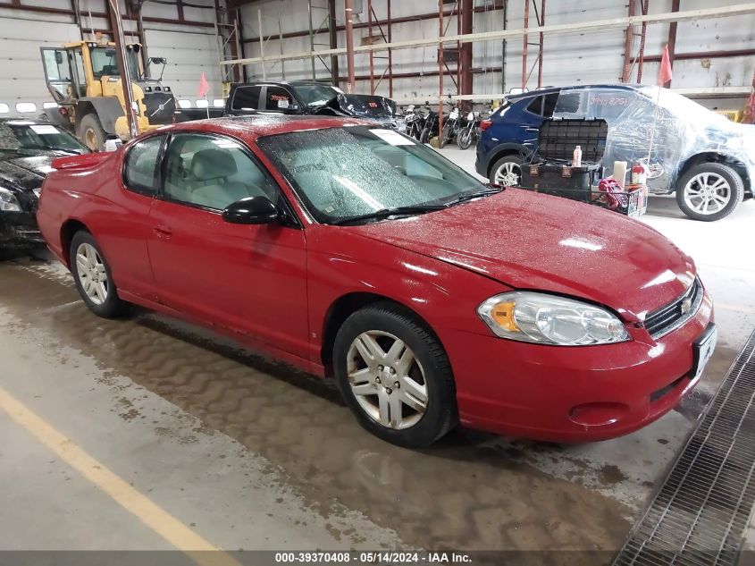 2007 Chevrolet Monte Carlo Lt VIN: 2G1WK15KX79401052 Lot: 39370408