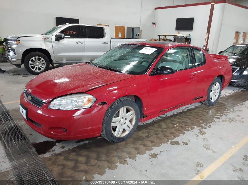 2007 Chevrolet Monte Carlo Lt VIN: 2G1WK15KX79401052 Lot: 39370408