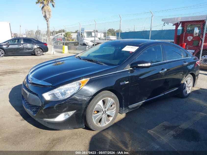 2015 Hyundai Sonata Hybrid Limited VIN: KMHEC4A43FA131878 Lot: 39370423