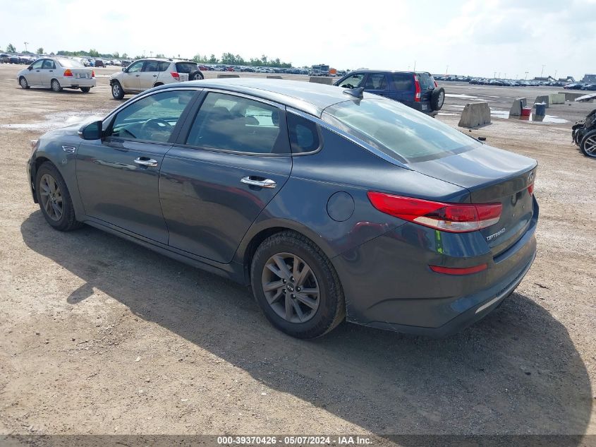 2020 Kia Optima Lx VIN: 5XXGT4L37LG395459 Lot: 39370426