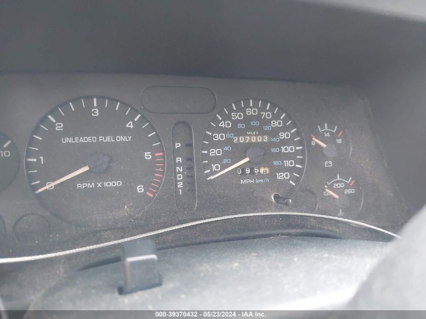 1996 Dodge Ram 1500 VIN: 3B7HC13Y1TG125851 Lot: 39370432