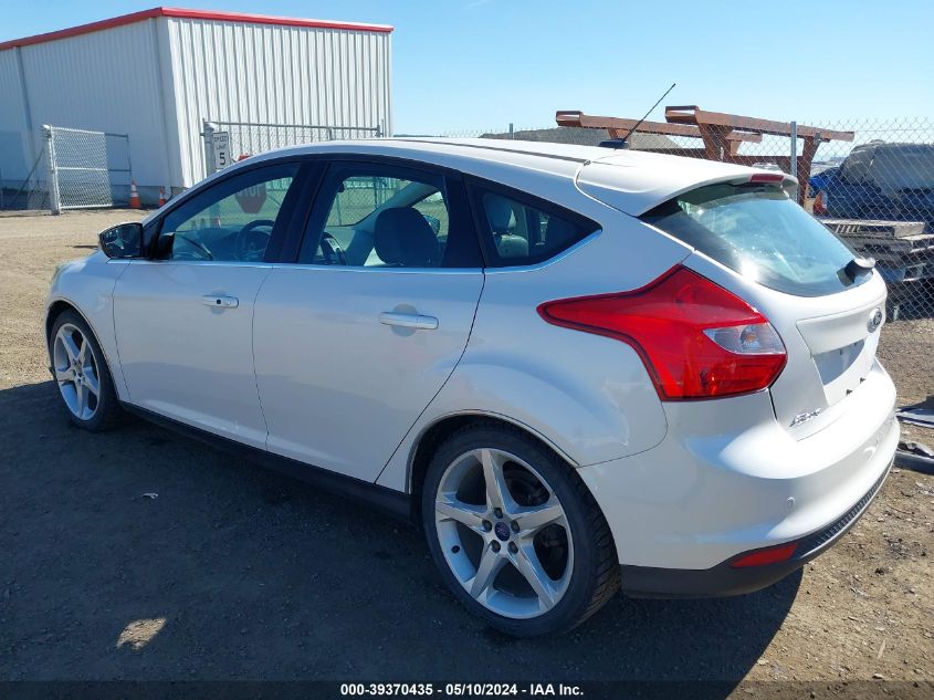 2014 Ford Focus Titanium VIN: 1FADP3N2XEL249958 Lot: 39370435