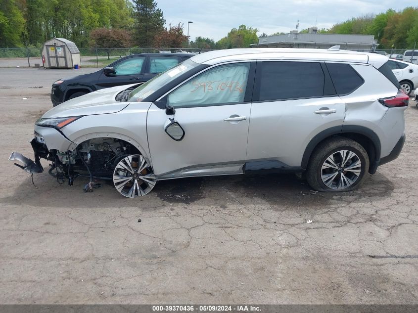 2023 Nissan Rogue Sv Intelligent Awd VIN: JN8BT3BB3PW462547 Lot: 39370436