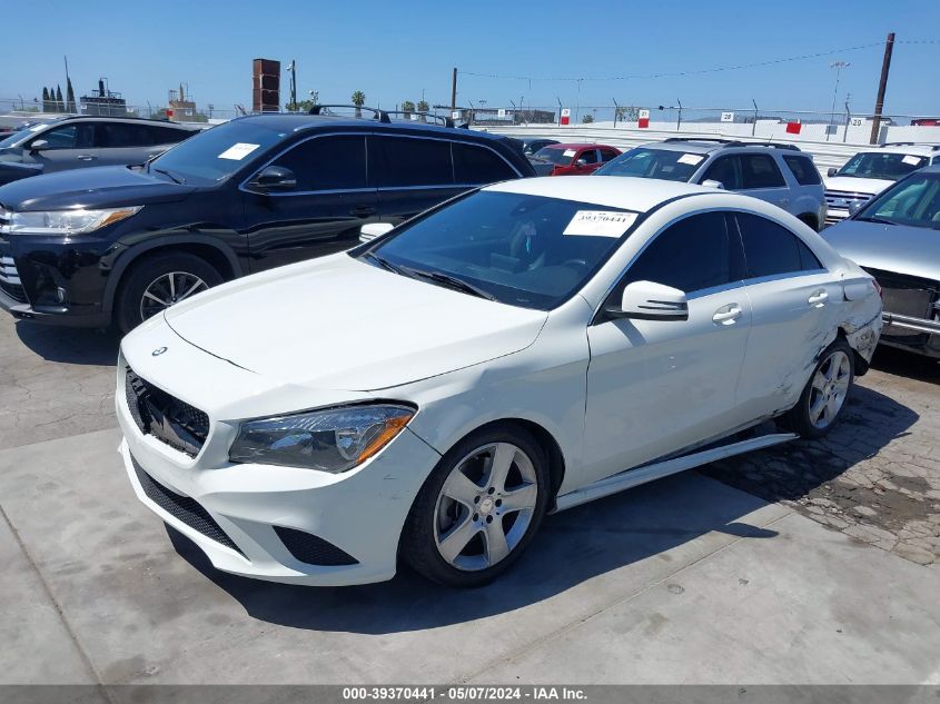 2015 Mercedes-Benz Cla 250 VIN: WDDSJ4EB1FN249545 Lot: 39370441