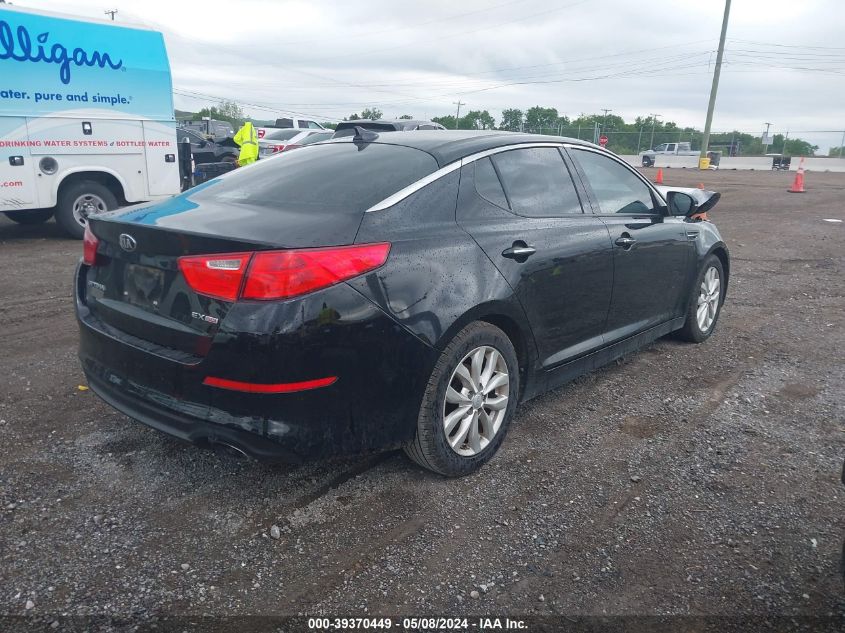 2014 Kia Optima Ex VIN: 5XXGN4A75EG337482 Lot: 39370449