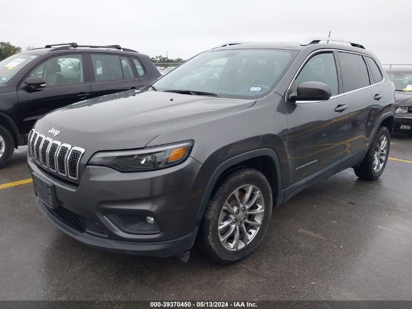 2019 Jeep Cherokee Latitude Plus Fwd VIN: 1C4PJLLB8KD384163 Lot: 39370450