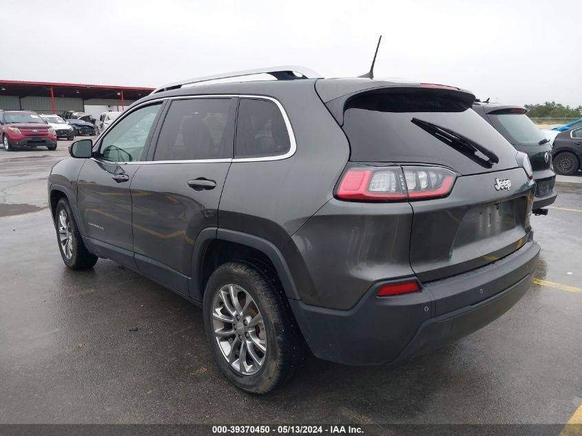 2019 Jeep Cherokee Latitude Plus Fwd VIN: 1C4PJLLB8KD384163 Lot: 39370450