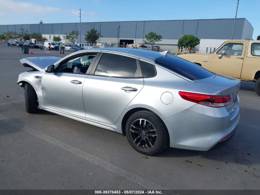 2018 Kia Optima Lx VIN: 5XXGT4L33JG195790 Lot: 39370453