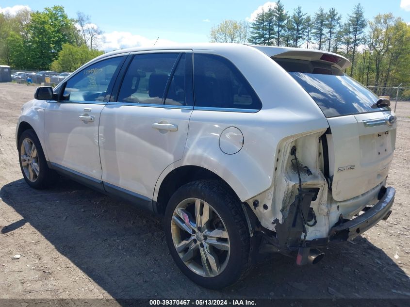 2011 Ford Edge Limited VIN: 2FMDK3KCXBBB16985 Lot: 39370467