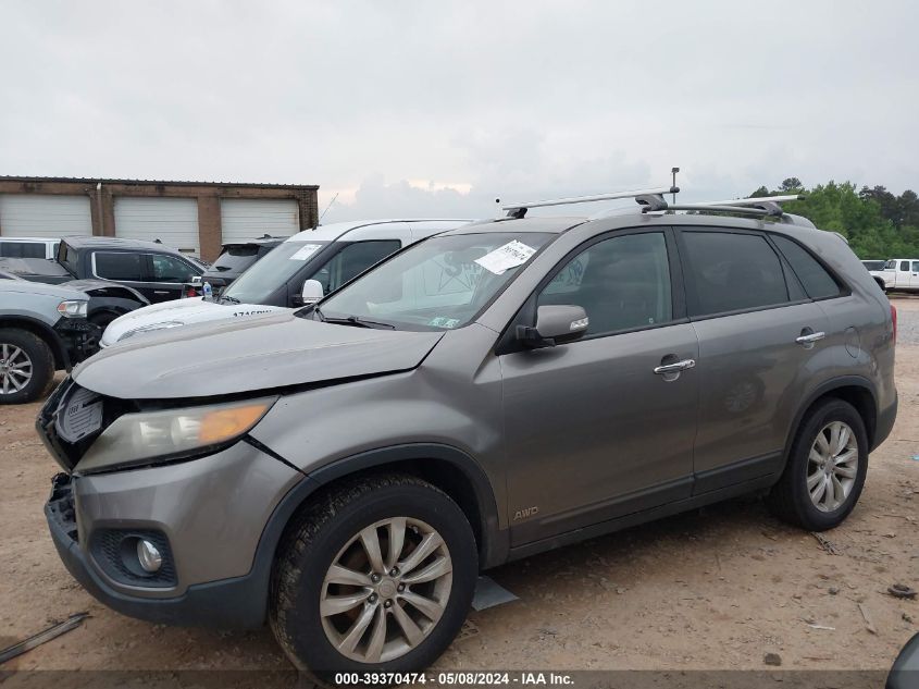 2011 Kia Sorento Ex V6 VIN: 5XYKUDA25BG112553 Lot: 39370474