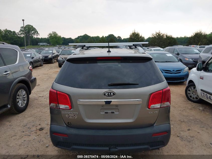 2011 Kia Sorento Ex V6 VIN: 5XYKUDA25BG112553 Lot: 39370474